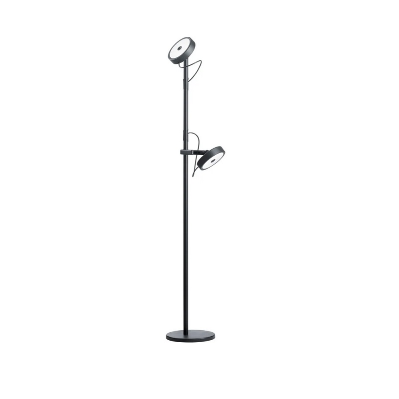 Stehleuchte U-TURN LED 2x13W 2700°K dimmbar Telegrau
230V Kopf+Unterbau H=1335 Kopf D=143