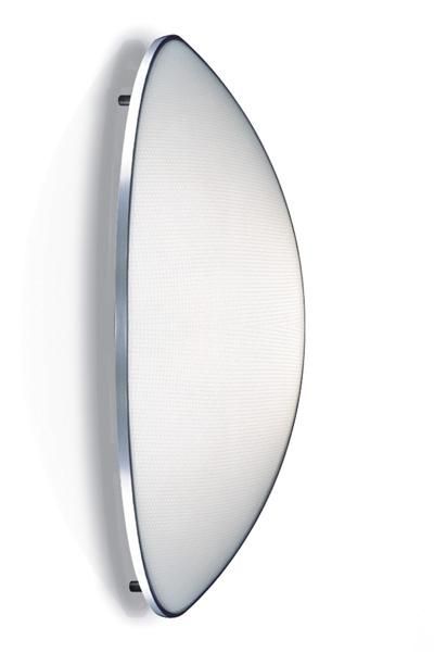 Decken-Wandleuchte Trama D14 a.pi. alu 
230V/E27 3x42W Eco D=500mm