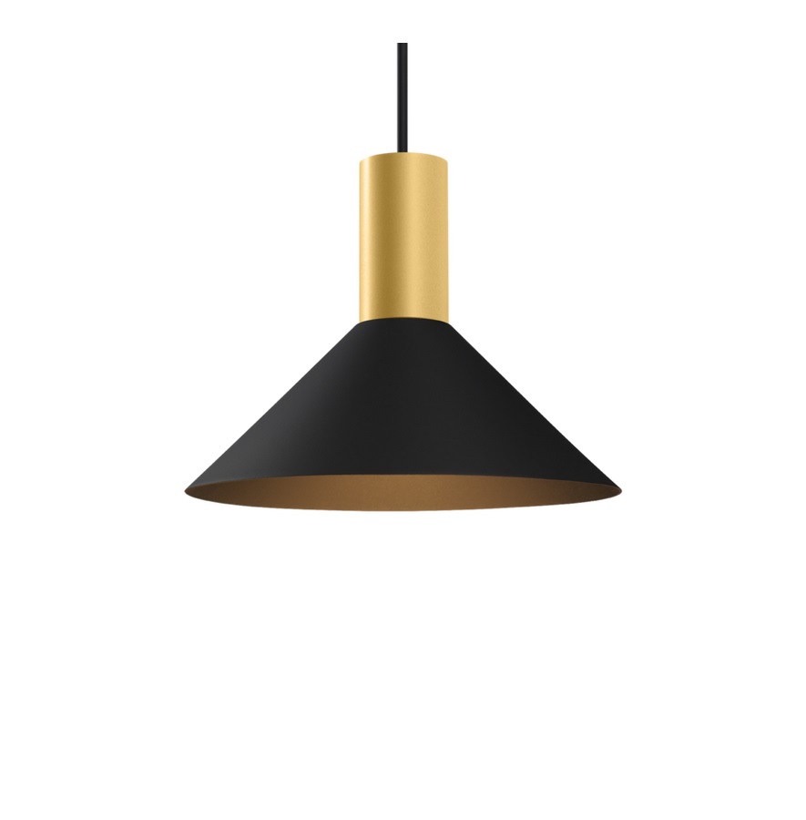 Pendelleuchte Odrey 1.6 schwarz - gold matt
230V / /5.5W GU10 H=150mm D=191/ IP20