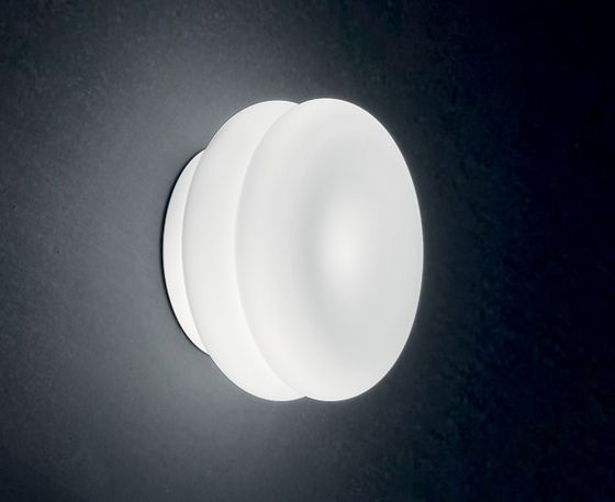 Wand-Deckenleuchte Wimpy PP 16 LED 6.4W 3000°K Weiss
500lm D=16 H=8 / IP20
